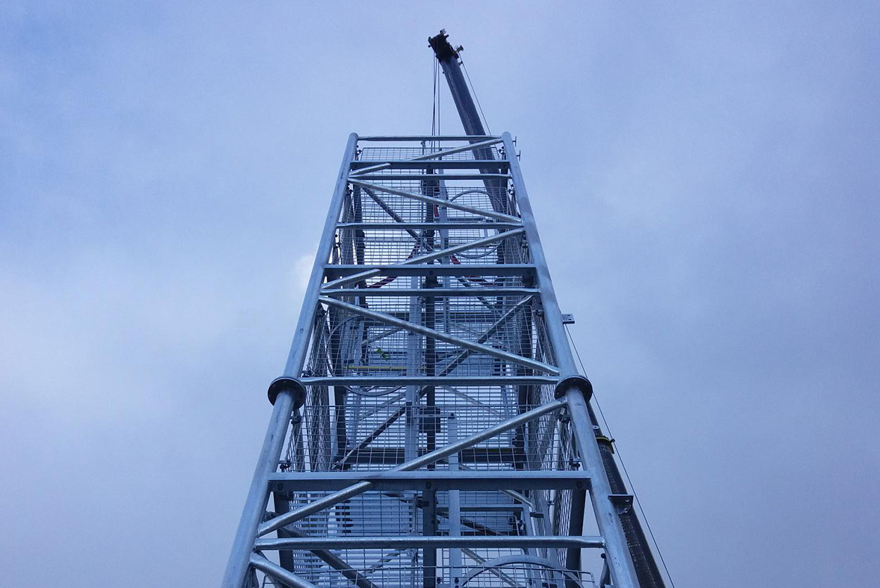 Lancashire Fire and Rescue drill towers