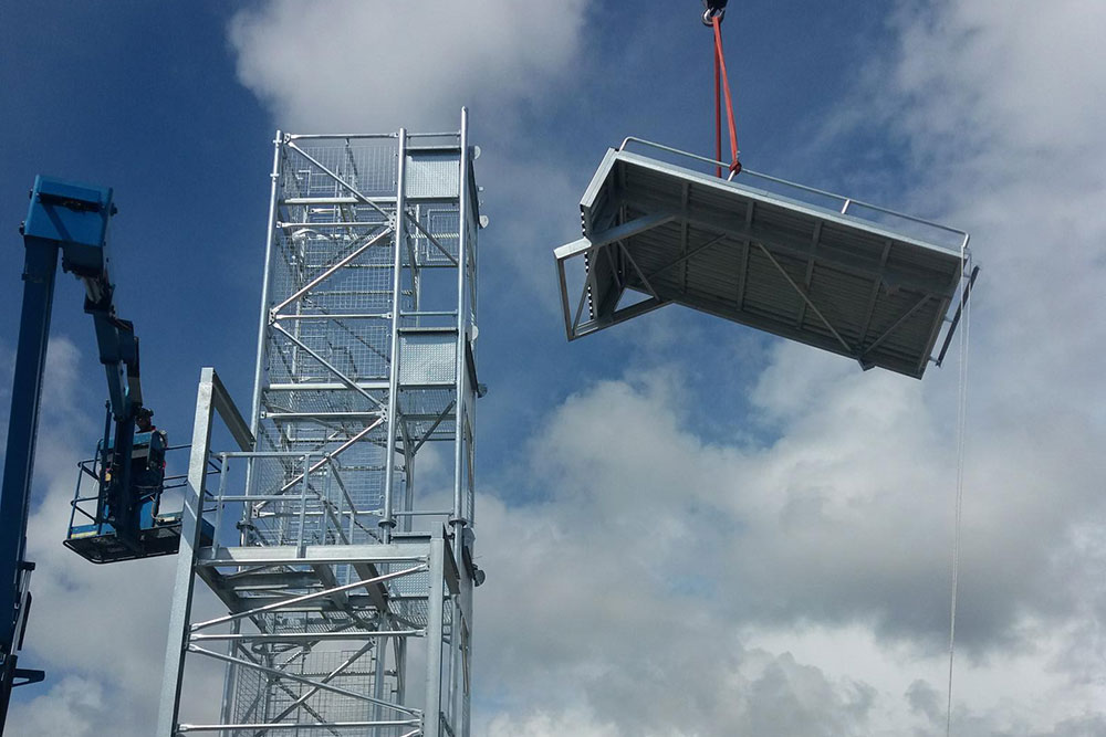 drill towers construction