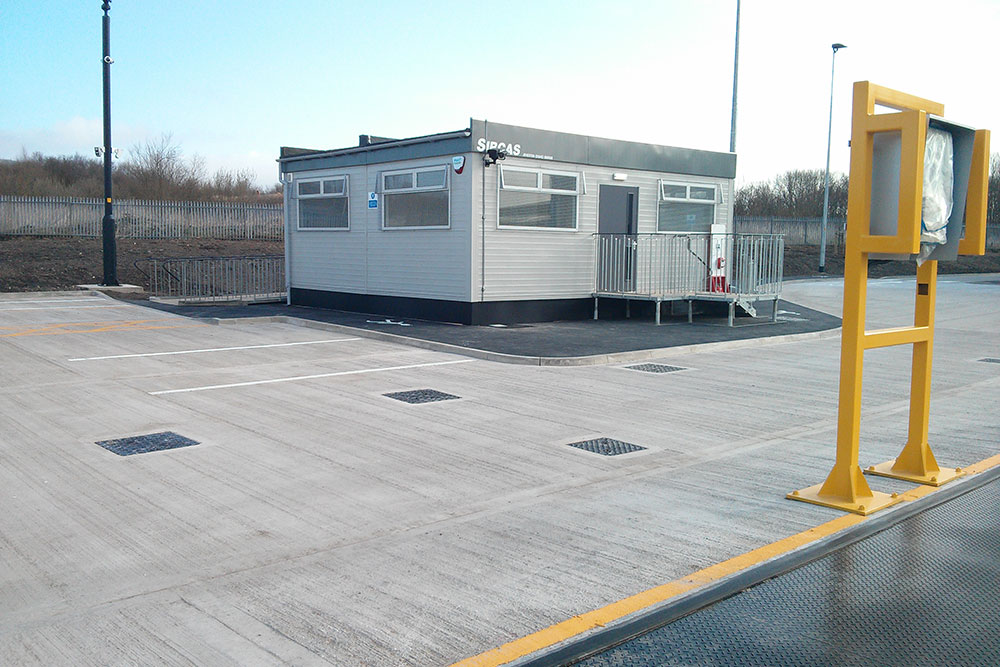 Wigan organic waste transfer centre
