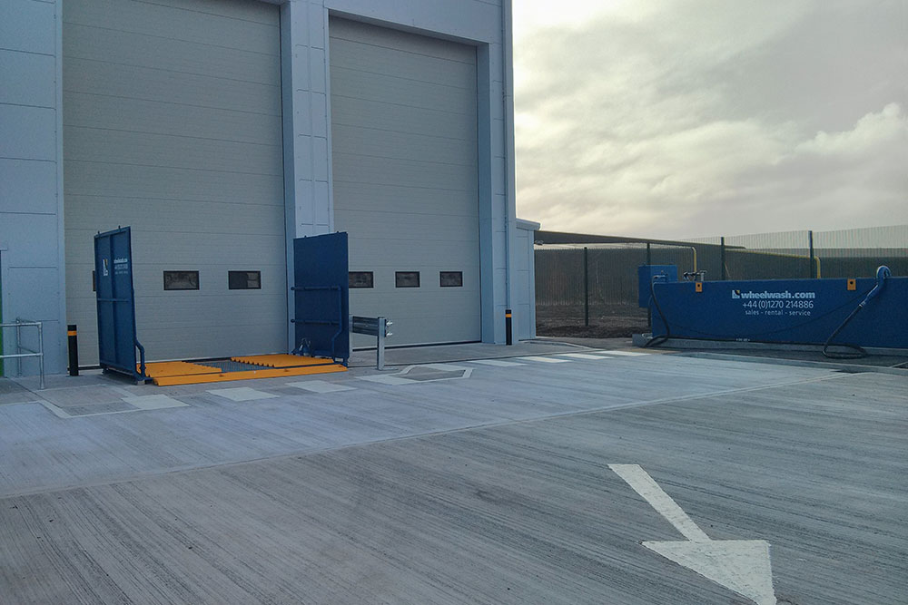 waste transfer centre construction