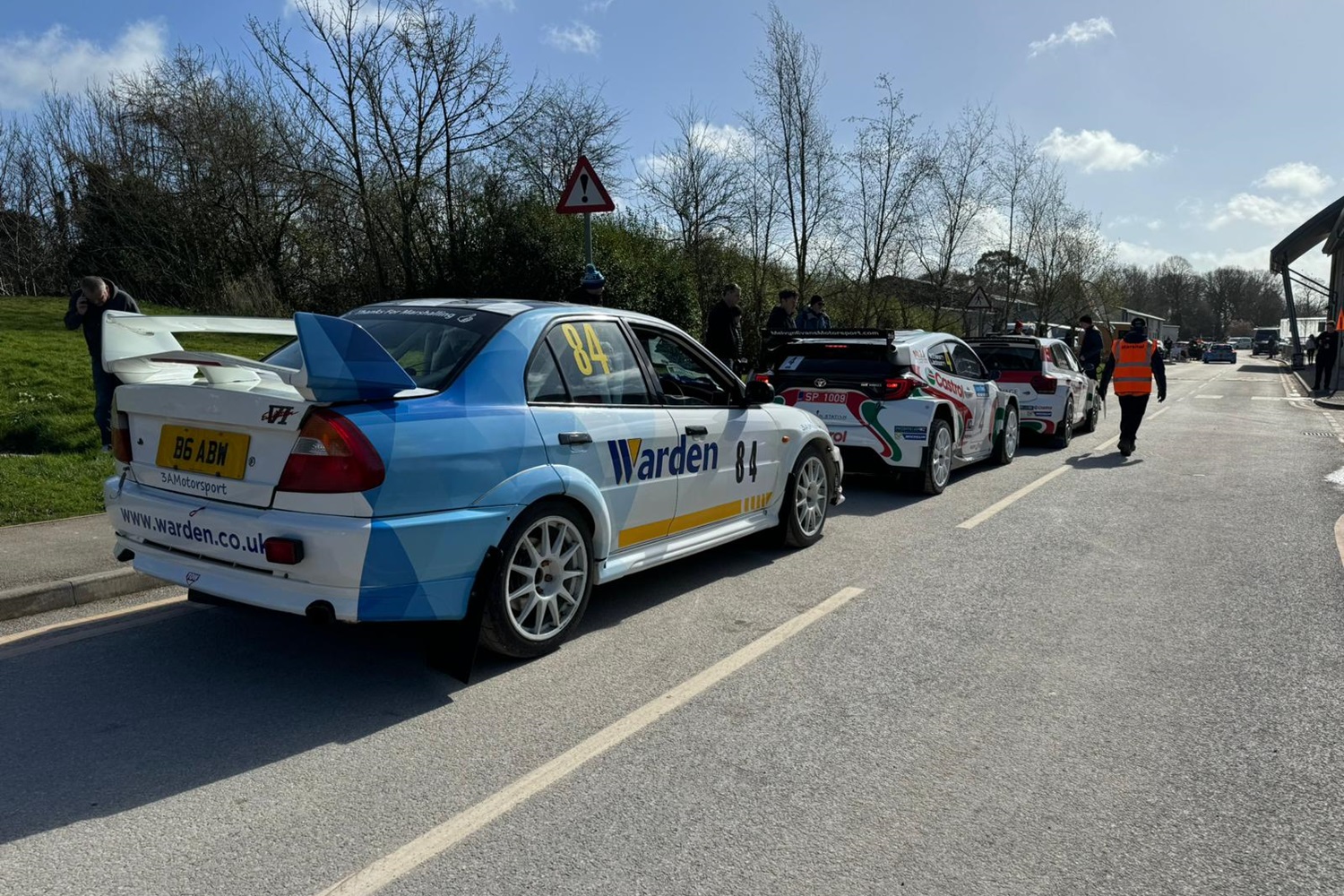 Warden backs local team in British Championship opener