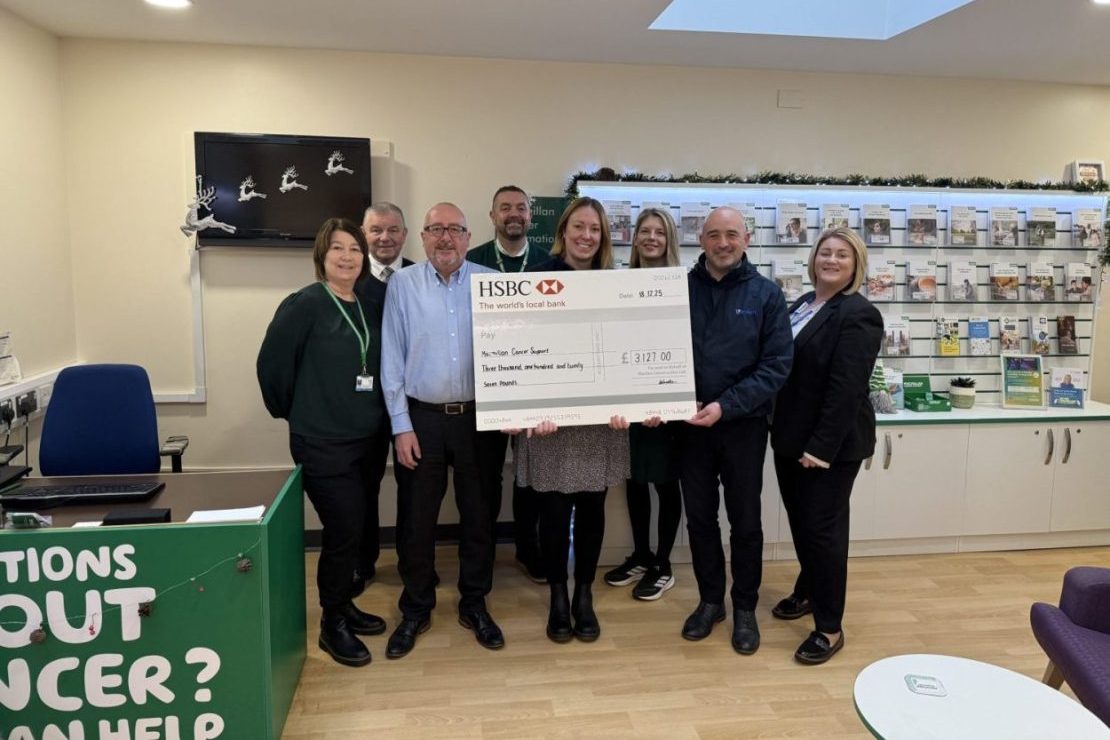 Warden team’s collective effort raises over £3,000 for Macmillan Cancer Support